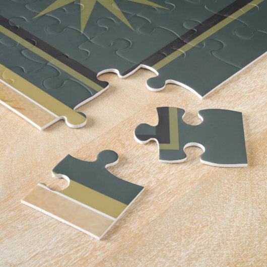 ヴィンテージのクリスマスの出生場面 ジグソーパズル (側面)