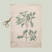 ヴィンテージのクリスマスの切り離しにしわを熟成 薄葉紙