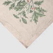 ヴィンテージのクリスマスの切り離しにしわを熟成 薄葉紙 (詳細)