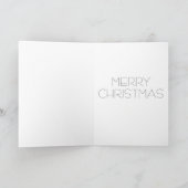 ヴィンテージのクリスマスの女の子と妖精の国 シーズンカード (内部)