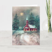 ヴィンテージのクリスマスの挨拶状 シーズンカード (正面)