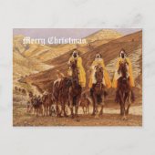 ヴィンテージのクリスマスの郵便はがき シーズンポストカード (正面)