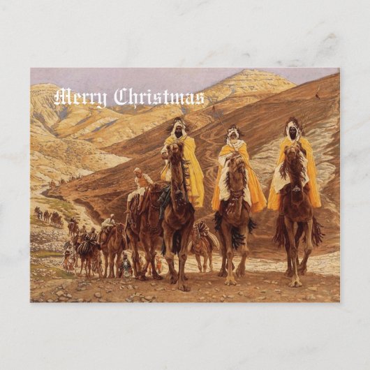 ヴィンテージのクリスマスの郵便はがき シーズンポストカード (正面)