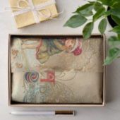 ヴィンテージのクリスマスは休日のパーティのティッシュをからかいます 薄葉紙 (ギフト)