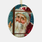 ヴィンテージのクリスマスオーナメント セラミックオーナメント (右)