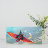 ヴィンテージのクリスマスカードのバッタ カード (スタンド正面)