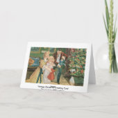 ヴィンテージのクリスマスカード シーズンカード (裏面)