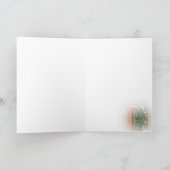 ヴィンテージのクリスマスカード シーズンカード (内部)