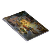 ヴィンテージのクリスマスプレゼントにマギを訪ねる ノートブック (右側)