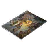 ヴィンテージのクリスマスプレゼントにマギを訪ねる ノートブック (左側)