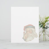 ヴィンテージのクリスマスレターヘッド文房具 (スタンド正面)