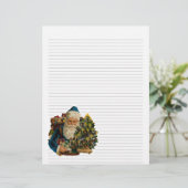 ヴィンテージのクリスマス並みのレターヘッド文房具 (スタンド正面)