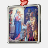 ヴィンテージのクリスマス2のオーナメント メタルオーナメント (左)