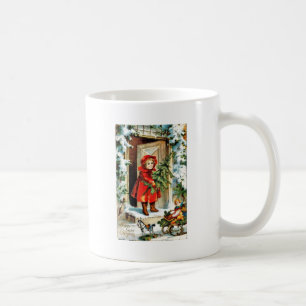 ヴィンテージのクリスマス コーヒーマグカップ