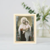 ヴィンテージのクリスマス シーズンポストカード (スタンド正面)