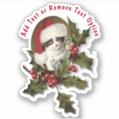 ヴィンテージのクリスマス シール (正面)