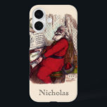 ヴィンテージのクリスマス、トーマス・ナストのサンタクロースのピアノ iPhone 16ケース<br><div class="desc">トーマス・ナストによるビクトリア時代のサンタクロースがピアノを弾く様子を描いた、クリスマスの休暇シーズンにぴったりなレトロなイラスト。</div>