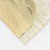 ヴィンテージのクリスマス フリースブランケット (角)