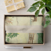 ヴィンテージのクリスマス 薄葉紙 (ギフト)