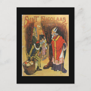 ヴィンテージのクリスマスSint Nicolaas シーズンポストカード