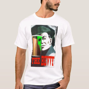 ヴィンテージのグラスゴーBevvyの飲むTシャツ Tシャツ