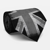 ヴィンテージのグランジなイギリスの旗 ネクタイ (ロール)