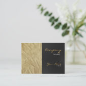 ヴィンテージのグランジな名刺 名刺 (スタンド正面)