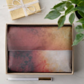 ヴィンテージのグランジな花の火の赤はバラアートな衰退しました 薄葉紙 (ギフト)