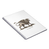 ヴィンテージのグリフィン(gryphusのgreiff)の実例 ノートブック (右側)