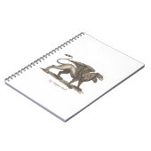 ヴィンテージのグリフィン(gryphusのgreiff)の実例 ノートブック (左側)