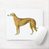 ヴィンテージのグレイハウンドのイラストレーション マウスパッド (マウス)