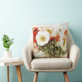 ヴィンテージのケシ クッション (椅子)