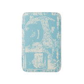 ヴィンテージのケープコッドの地図 バスマット (正面縦)