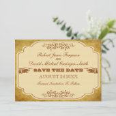 ヴィンテージのゲイの保存日付 セーブザデート (スタンド正面)