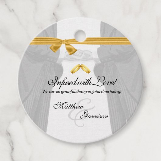 ヴィンテージのゲイ結婚と写真 フェイバータグ (正面)