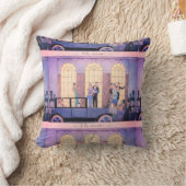 ヴィンテージのゲオルゲスBarbierのアールデコのイラストレーション#7 クッション (ブランケット)