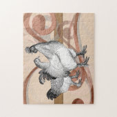 ヴィンテージのコシャンの鶏 ジグソーパズル (縦)