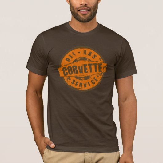 ヴィンテージのコルベットの服装 Tシャツ (正面)