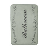 ヴィンテージのコレクション バスマット (正面縦)