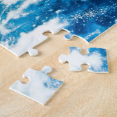 ヴィンテージのコンセプトApollo-Soyuz Test Poster ジグソーパズル (側面)