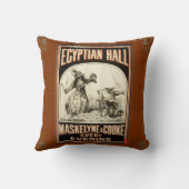 ヴィンテージのゴシック様式ポスター クッション (裏面)