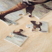 ヴィンテージのゴルフ ジグソーパズル (側面)