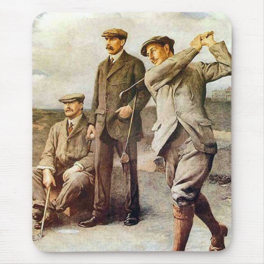 ヴィンテージのゴルフ マウスパッド (正面)