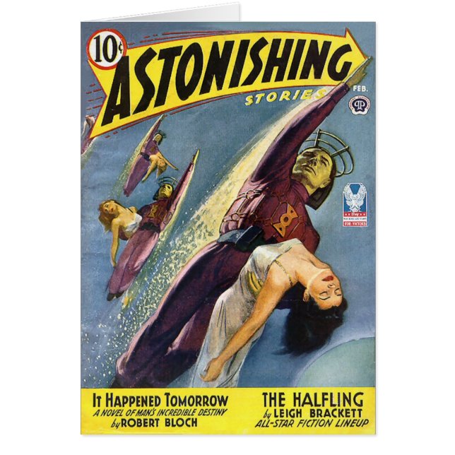 ヴィンテージのサイファイの漫画- Halfling (正面)