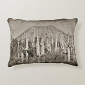 ヴィンテージのサグアロのサボテンのアクセントの枕 アクセントクッション (正面)