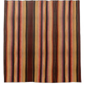 ヴィンテージのサルティヨのメキシコ総括的なシャワー・カーテン シャワーカーテン (正面)