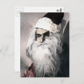 ヴィンテージのサンタのクリスマスポストカード ポストカード (正面/裏面)