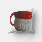 ヴィンテージのサンタのマグのクリスマスの装飾用クッション(まばたき) クッション (裏面)