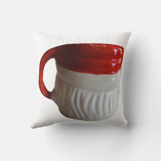 ヴィンテージのサンタのマグのクリスマスの装飾用クッション(まばたき) クッション (裏面)