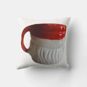 ヴィンテージのサンタのマグのクリスマスの装飾用クッション(点滅) クッション (裏面)